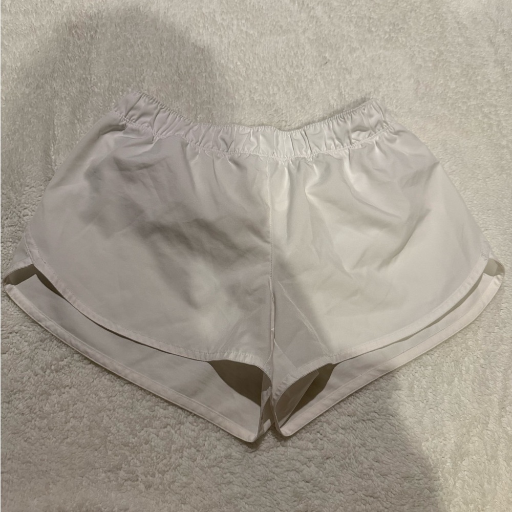 Old Navy White Athletic Shorts Lightweight Elastic Waist